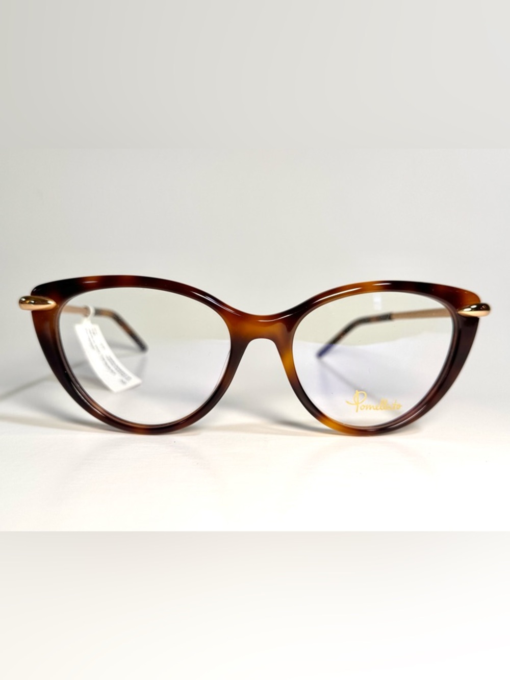 Pomellato | PM00740 Tortoise Shell Optical Glasses - Gold/Honey Brown 52-17-140